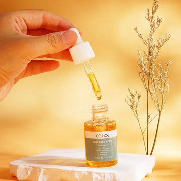 Collagen Face Serum / Anti-Aging, Lifting & Firming / Fade Fine Lines, Hydrating & Moisturizing Wrinkle Removal | Blossari