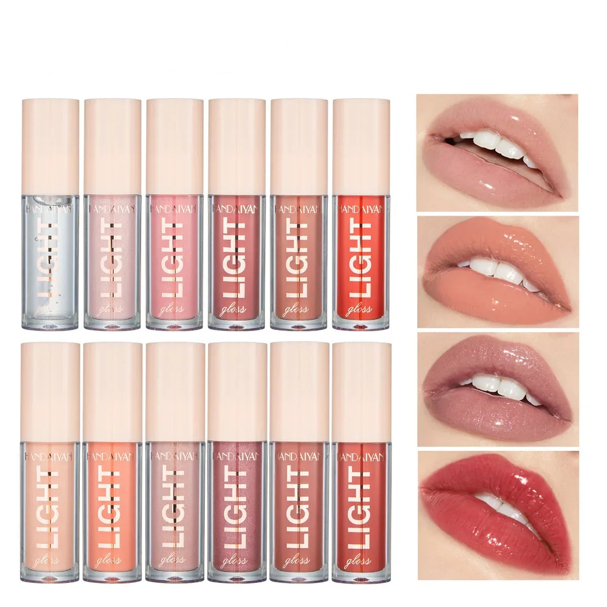 Mirror Lip Gloss / Moisturizing Liquid Lipstick / Long-Lasting Jelly Lip Glaze | Blossari