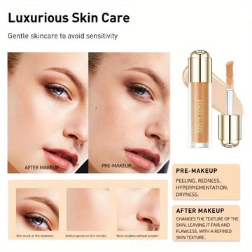 Beauty Glazed Concealer / Nourishing Full-Coverage Makeup / Conceals Dark Circles & Facial Blemishes | Blossari