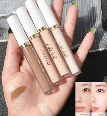 Liquid Foundation Cream Concealer / High Coverage Waterproof Makeup / Long-Lasting Moisturizing Contour for Flawless Skin | Blossari