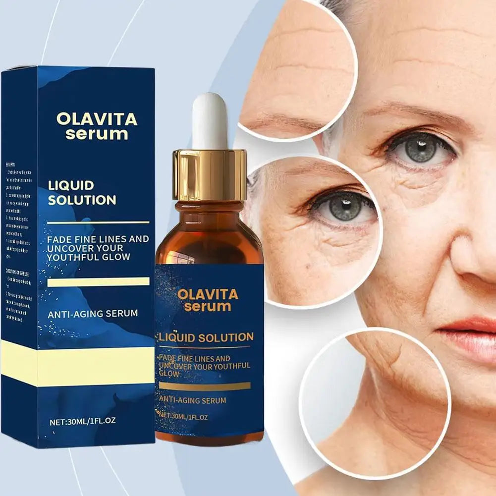 Anti-Wrinkle & Anti-Ageing Facial Serum / Deep Hydrating & Moisturizing Facial Essence | Blossari