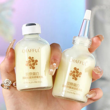 Collagen Face Serum / Facial Essence Liquid / Firming, Moisturizing & Nourishing Skin Care Lotion | Blossari