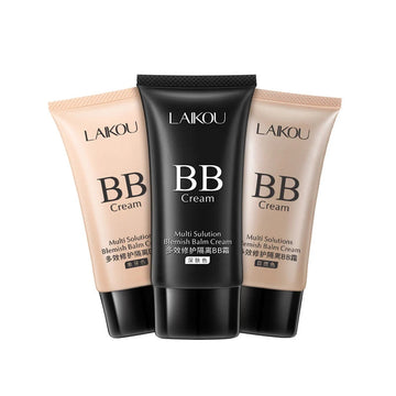 Laikou Moisturizing Bb Cream / Concealer & Foundation / Natural Coverage For Dark Spots & Blemishes / Multi-Function Makeup Base | Blossari
