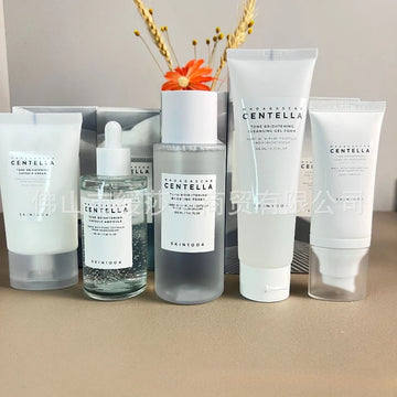 Whitening Skincare Set / Facial Cleanser, Cream, Tcreen / Whiteoner & Sunsning & Nourishing Skin Care Combination | Blossari