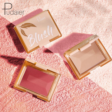 Matte Waterproof Blush “ Brightening 3-In-1 Rouge, Long-Lasting Natural Nude Makeup |Blossari