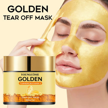 Gold Face Mask / 24K Collagen Facial Moisturizing Mask / Blackhead Removal & Skin Care / France Golden Beauty Facemask 40g/70g | Blossari