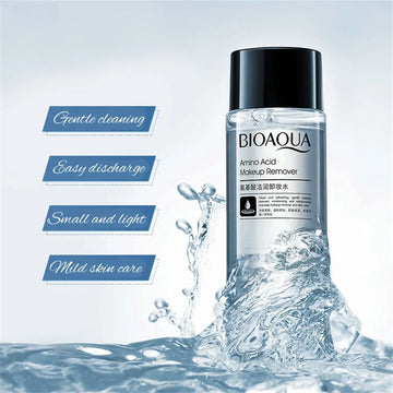 Portable Makeup Remover / Gentle Cleansing Liquid for Face, Eyes & Lips / Travel-Friendly Skin Care | Blossari