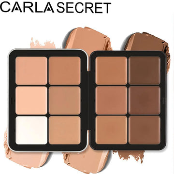 Colors Concealer Palette / Matte Cream Foundation & Contour Kit / Face Highlight & Repair Makeup / Professional Outline Palette | Blossari