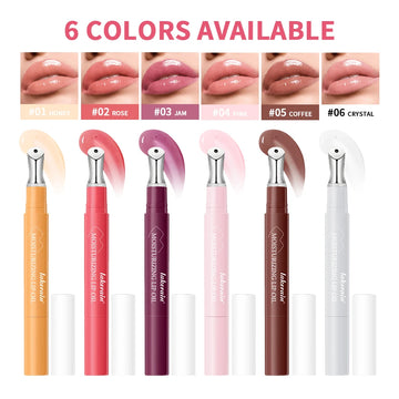 Lip Glosses Long Lasting Lipsticks / Transparent Lip Tint Oil / Plumping & Moisturizing Lip Care | Blossari