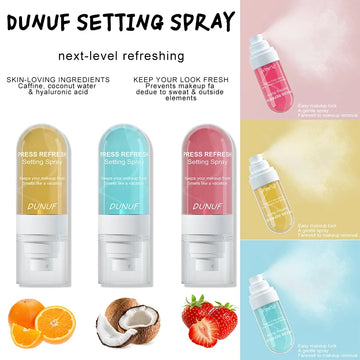 Dunuf 1Pc Moisturizing Makeup Setting Spray “ Long-Lasting, Fresh Finish / Primer |Blossari