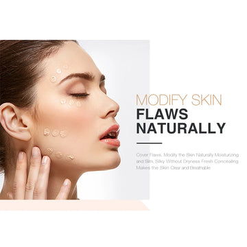 O.TWO.O Makeup Face Concealer / Full Coverage Liquid Concealer / Long-Lasting Waterproof Base for Dark Circles & Blemishes | Blossari