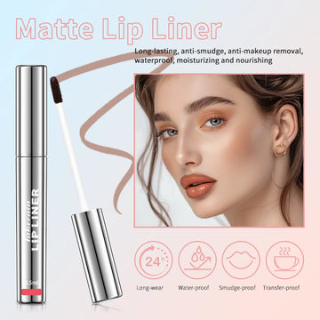 Peel-Off Lip Liner Tattoo / Long-Lasting Waterproof Lip Stain / Semi-Permanent Matte Lipstick | Blossari