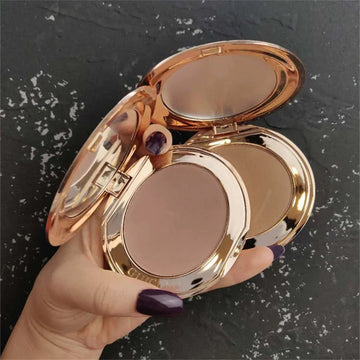 Facial Concealer Contour Palette / Shadow & Bronzer Powder / 3D Nose Contour & Highlight Makeup | Blossari