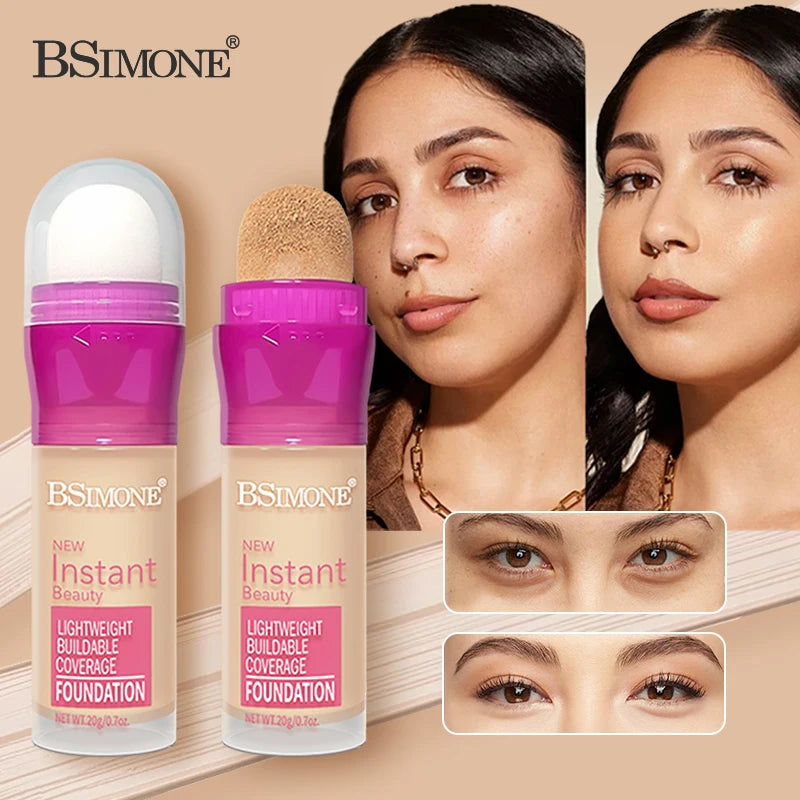 Eraser Concealer Liquid Foundation / Full Coverage & Brightening Makeup Base / Long-Lasting Smooth Finish | Blossari