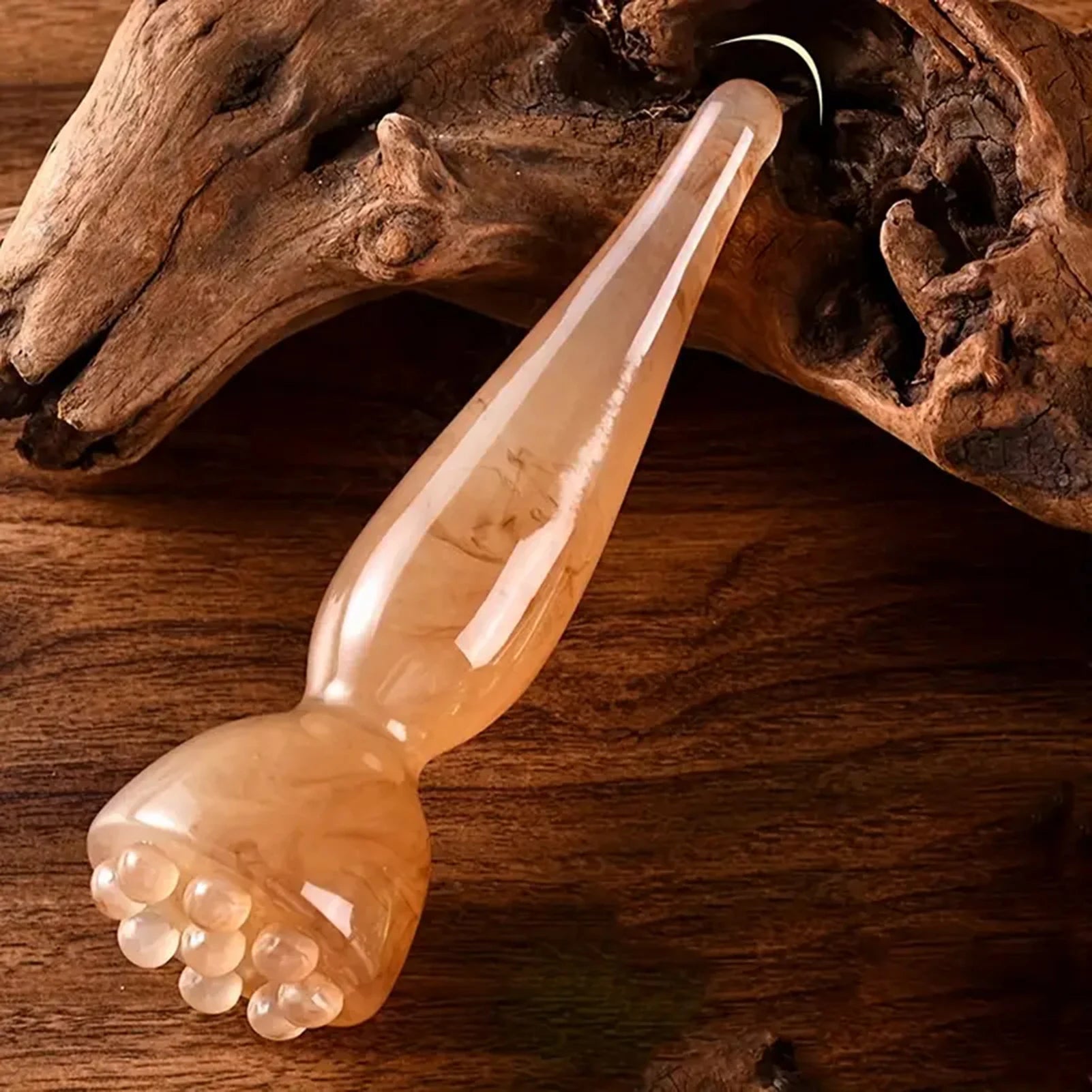 Smooth Face Massage Tools / Resin Gua Sha / Lotus Seedpod-Shaped Facial Massager / Skin Care & Physiotherapy Tool | Blossari