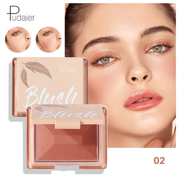 Matte Waterproof Blush “ Brightening 3-In-1 Rouge, Long-Lasting Natural Nude Makeup |Blossari