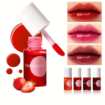 Color Fruity Lip Tint / Water Gloss Tint / Moisturizing Waterproof Liquid Lipstick / Non-Stick, High Pigment & Long-Lasting Colors | Blossari